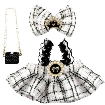 Clothes for LA BUBU 17cm Doll (NO Doll),Outfit for LABUBU,Clothes Set for LA BUBU Dress Up,Accessories for LA BUBU
