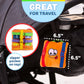 Buckle Toys - Bizzy Square - Learning Activity Toy - Develop Motor Skills and Problem Solving - Easy Travel Toy - Occupational Therapy Toy
