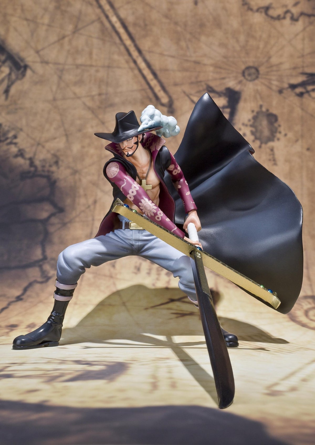 Bandai Tamashii Nations "Dracule Mihawk" One Piece - Figuarts Zero (Battle Version)