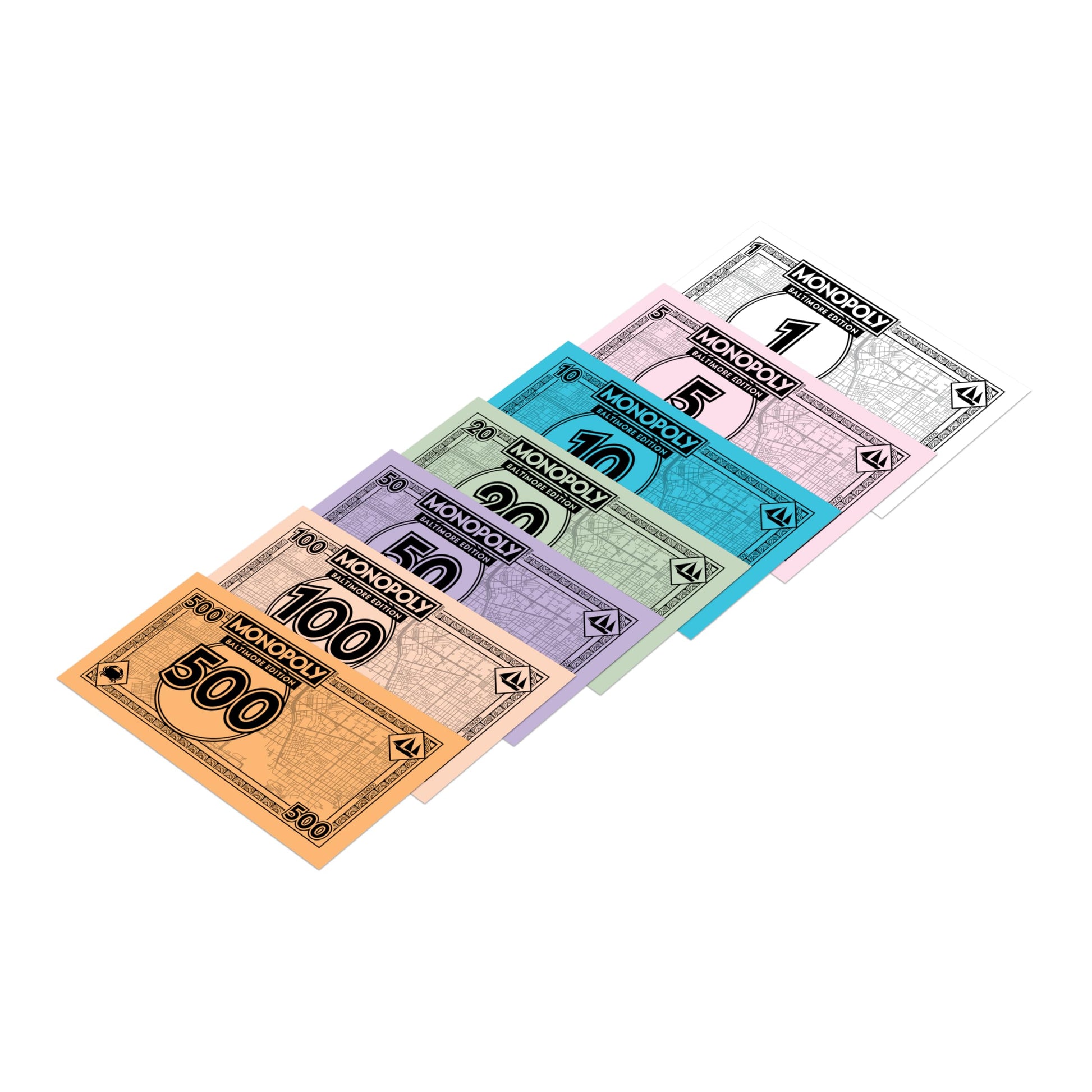 Monopoly Board Game - Baltimore, MD Edition: 2-6 Players Family Board Games for Kids and Adults, Board Games for Kids 8 and Up, Great for Game Night