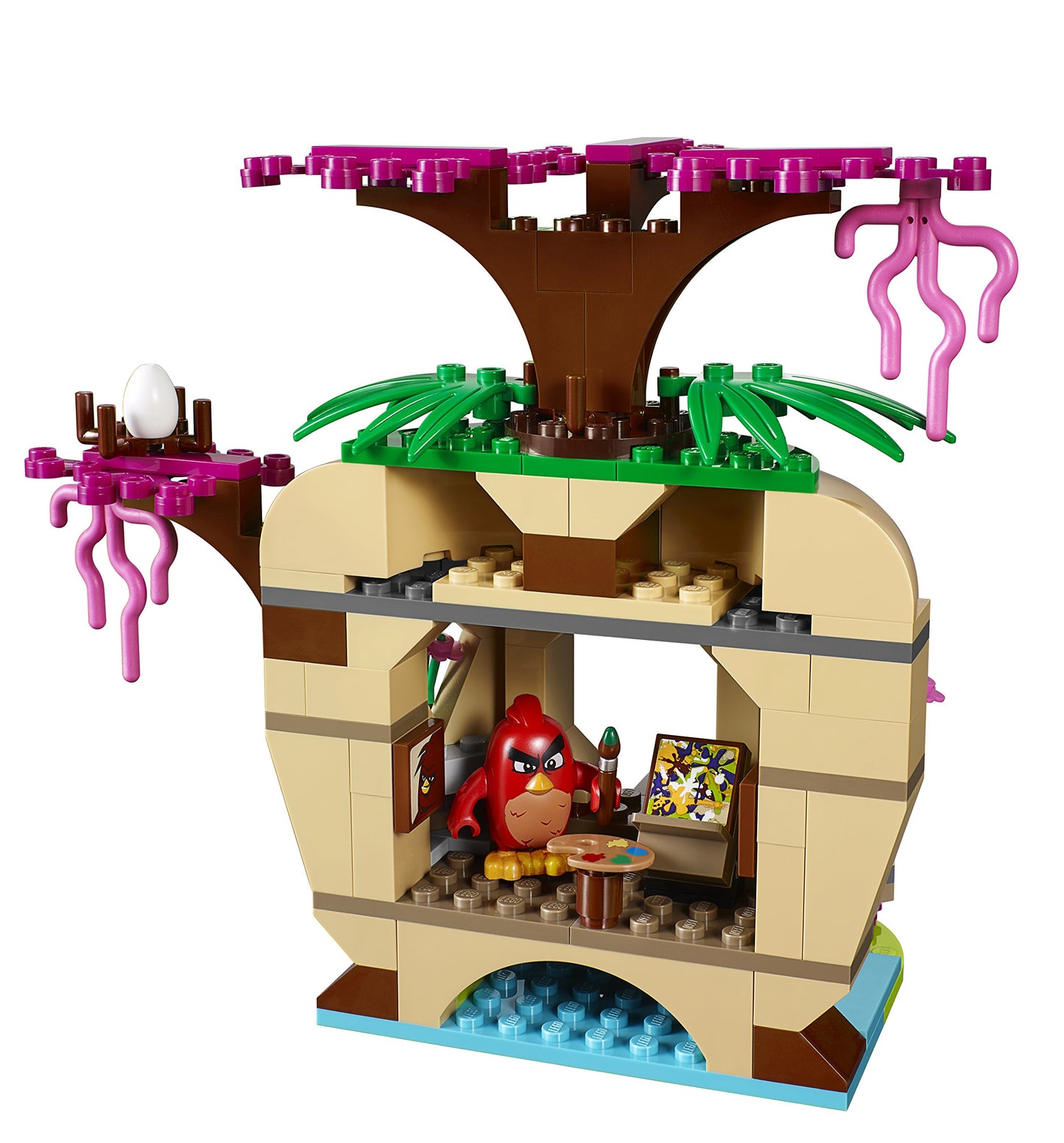 LEGO Angry Birds 75823 Bird Island Egg Heist Building Kit (277 Piece)