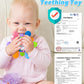 Baby Teething Toys for 0-6 6-12 Months Ages 0-2, Tummy Time Montessori Toys for Babies 0 3 6 9 12 18 Months, Newborn Infant Sensory Toys, Baby Gifts