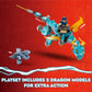 LEGO NINJAGO Destiny’s Bounty - Race Against Time 71797 Building Toy Features a Ninja Airship, 2 Dragons and 6 Minifigures, Gift for Boys and Girls