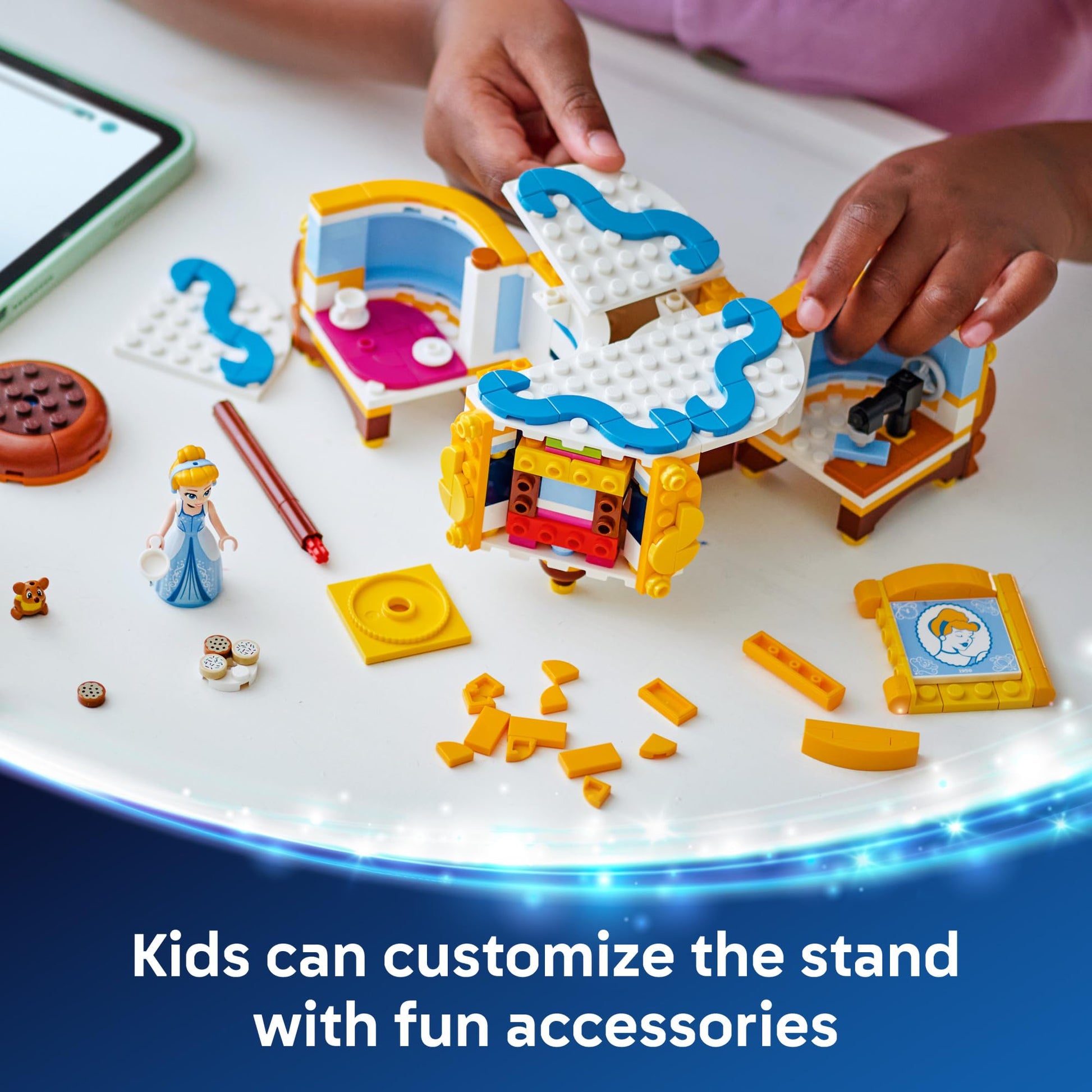 LEGO Disney Princess Cinderella’s Dress Kids Toy with Minidoll Character - Fun Building Toy for Girls and Boys Ages 9 and Up - Disney Gift Idea