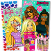 Bendon Barbie Coloring and Activity Book Set for Kids Toddlers - Set of 2 Books with Stickers and More
