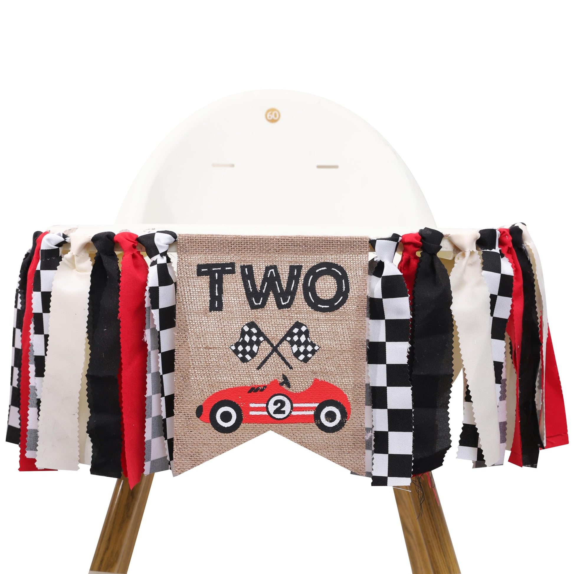 Two Fast High Chair Banner - Racing Two Birthday Party Decorations,Racing Two Birthday Highchair,Two Fast Birthday Decorations,Fast Race Car 2nd