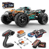 RC Cars 1:18 4WD High Speed Off-Road RC Truck 40 KM/H, Remote Control Car with Waterproof ESC, 2 Rechargeable 7.4V 1300mAh Batteries, Dual Body
