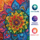Cross & Glory | Jigsaw Puzzles for Adults | Rainbow Mandala Mirage
