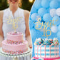 Apluselection Shiny Acrylic Happy Sweet 16 Birthday Cake Topper, 7.5" x 6", Cheer to 16th Birthday Party Cake Decoration (Gold)