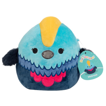 Squishmallows Official Kellytoy Plush 8-Inch Melrose the Cassowary - Rare Bird Stuffed Animal - Authentic Squishy Collectible Toy - Great Gift