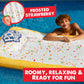 Pop-Tarts Pool Float, Extra Large Inflatable Snack Shaped Floatie, 5.5 Feet Tall