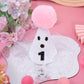 HIKLO Halloween Ghost Birthday Hat for Girls - Pink Ghost Tulle First Birthday Hat, Spooky One Birthday Hat, Little Boo Birthday Hat, Cute Halloween