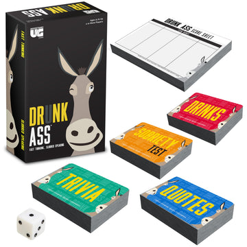University Games | Drunk Ass Team Trivia Game, for Ages 21 and Up and 4 or More Players