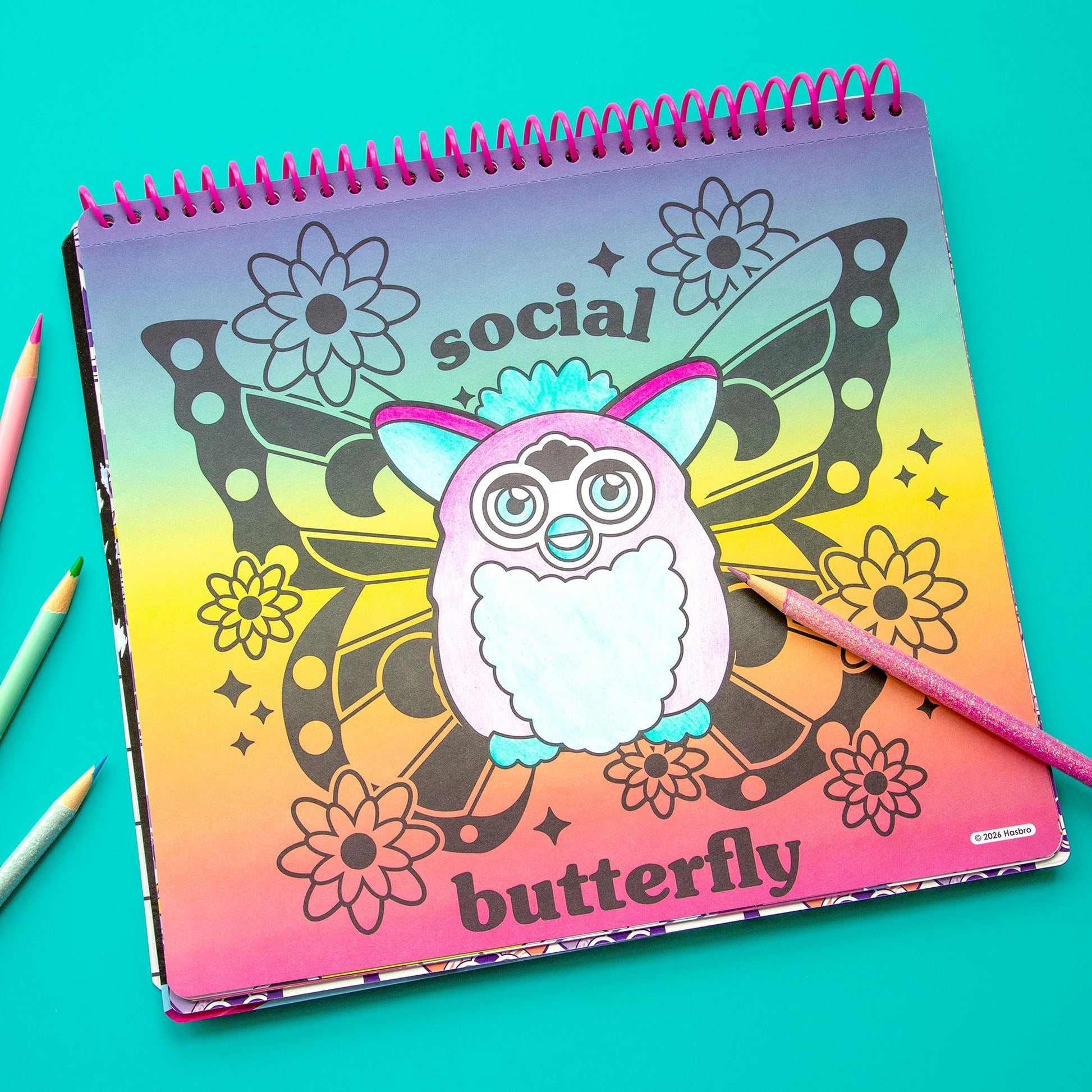 Fashion Angels Furby Color & Collage Portfolio