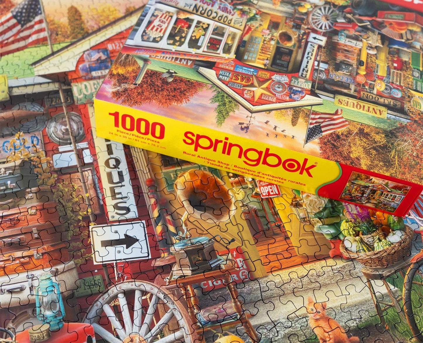 Springbok Rural Antique Shop 1000 Piece Jigsaw Puzzle for Adults