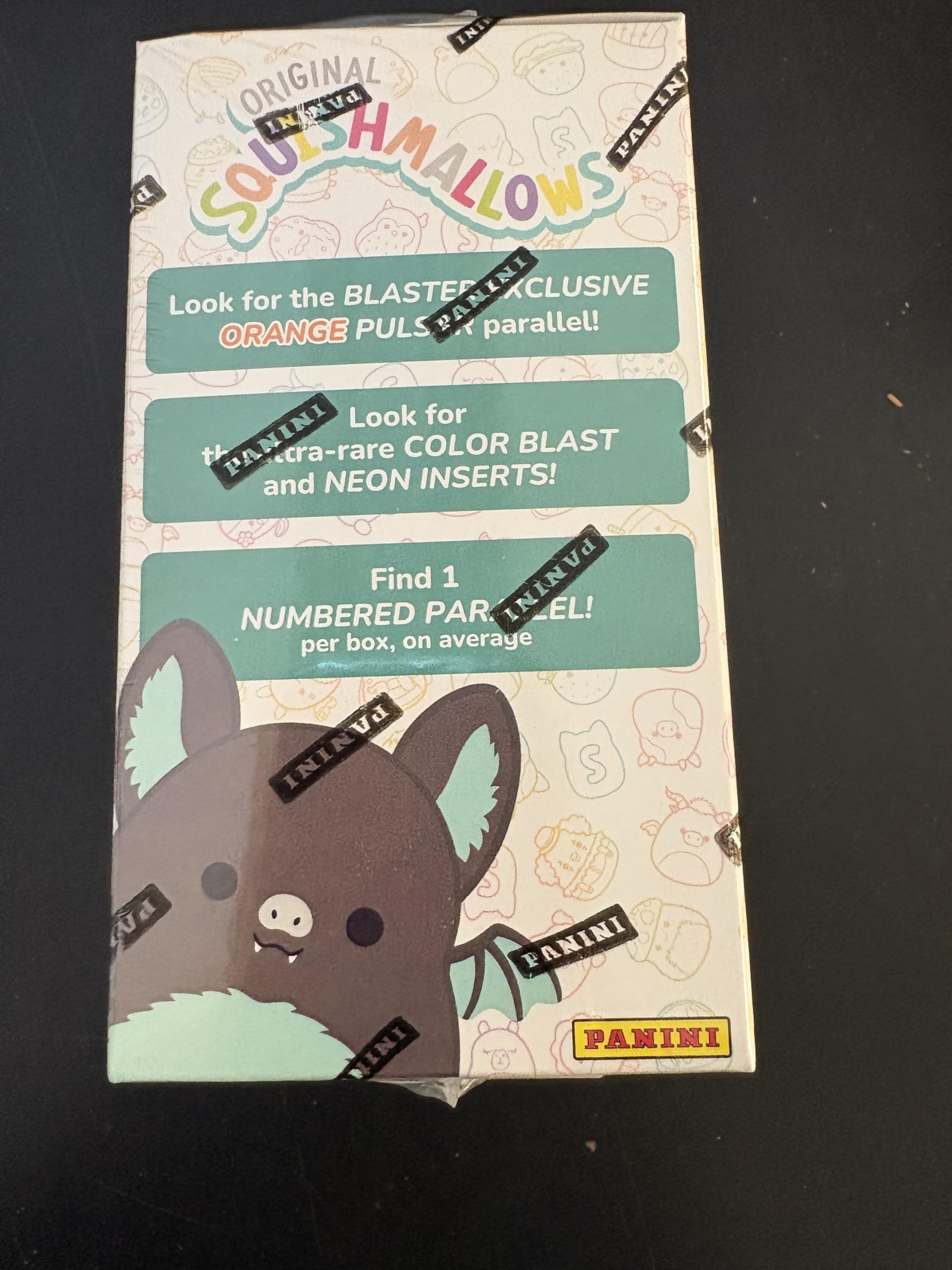 Panini Squishmallows Blaster Box - Official Trading Cards - Includes Parallels & Collectible Inserts - Retail Sealed Box