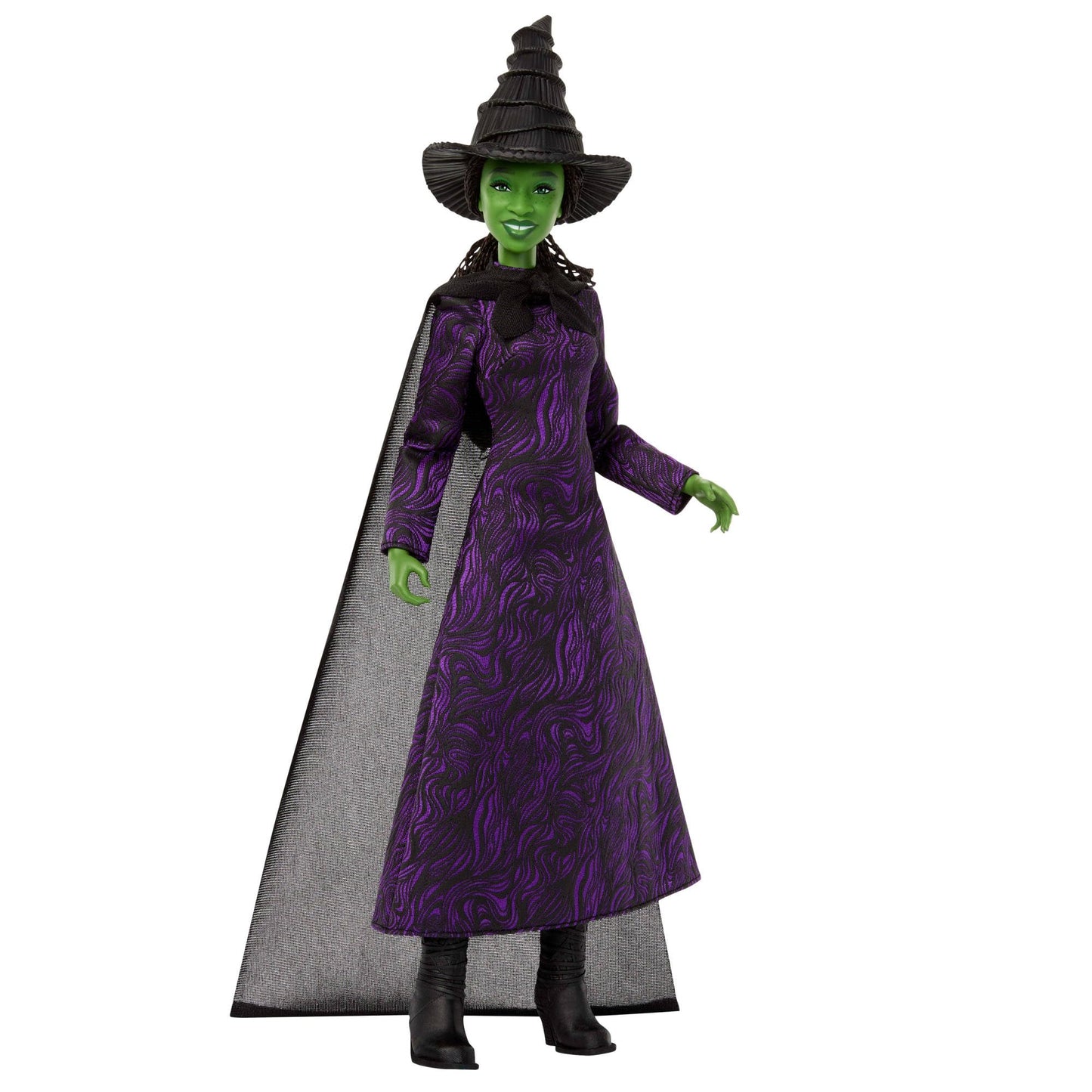 Mattel Universal Pictures’ Wicked Elphaba Thropp Fashion Doll with Removable Outfit & 7 Points of Articulation, Inspired by the Movie