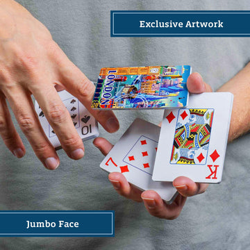 Boardwalk Puzzles Premium Featherlight Unique Playing Cards, Fun Themed Deck for Home and Travel | London