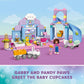 LEGO Gabby’s Dollhouse Gabby’s Kitty Care Ear Animal Playset for Kids, Pet Pretend-Play Entertainment Toy with a Pink Car, Slide, and Figures, Cat Toy