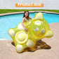 SLOOSH 60" Inflatable Gummy Bear Pool Floats - Fun Floaties Swimming Pool Float Toys Party Decorations, Beach Vacation Essentials Lounge Water Raft