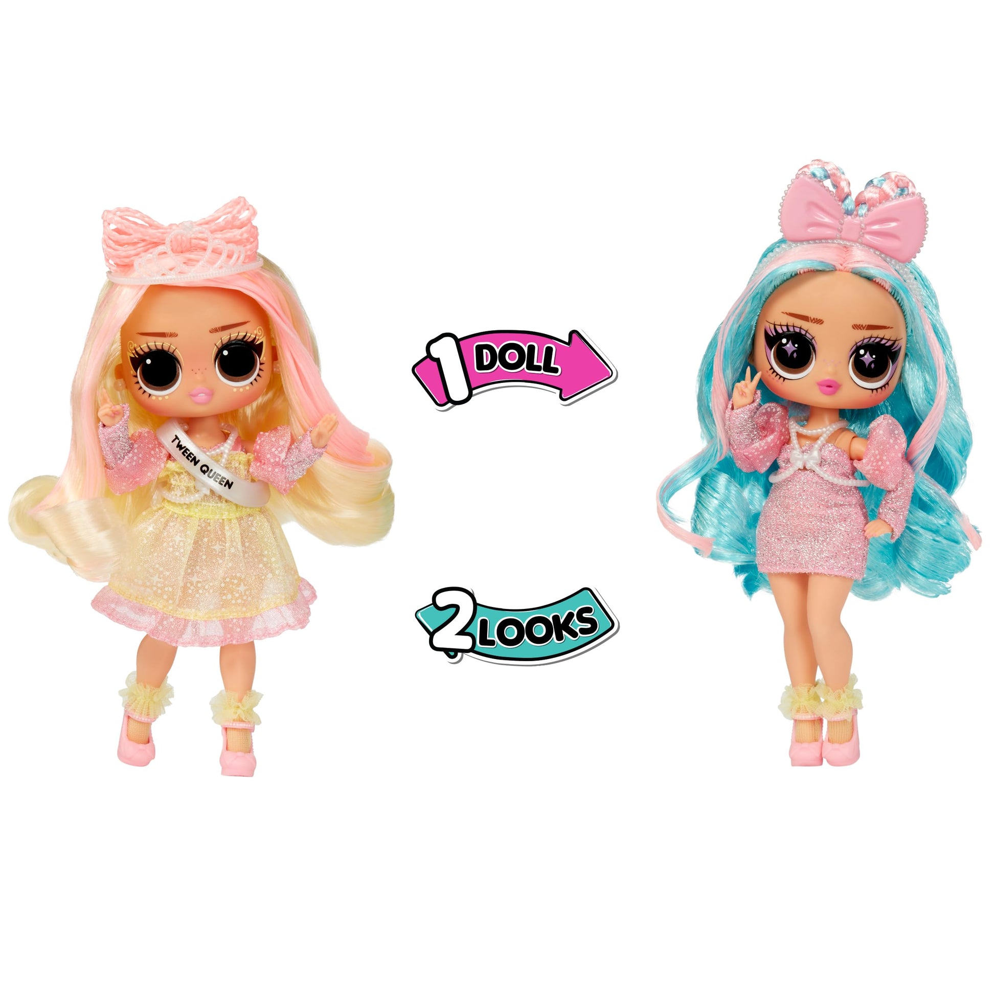 L.O.L. Surprise! Tweens Surprise Swap Braids-2-Waves Winnie Fashion Doll with 20+ Surprises Including Styling Head and Fabulous Fashions and