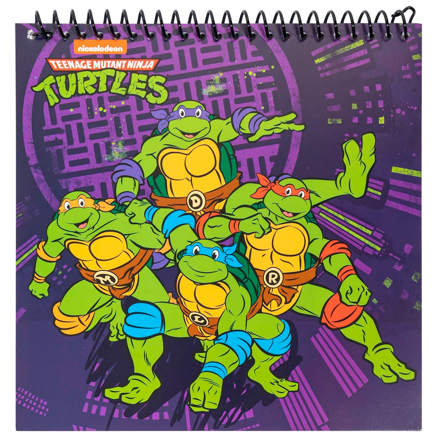 Inkology: Paint & Doodle - Teenage Mutant Ninja Turtles - TMNT Art Activity & Coloring Set, Sketchbook, Stickers, Markers, Paint Tray, Brush, Kids 5+
