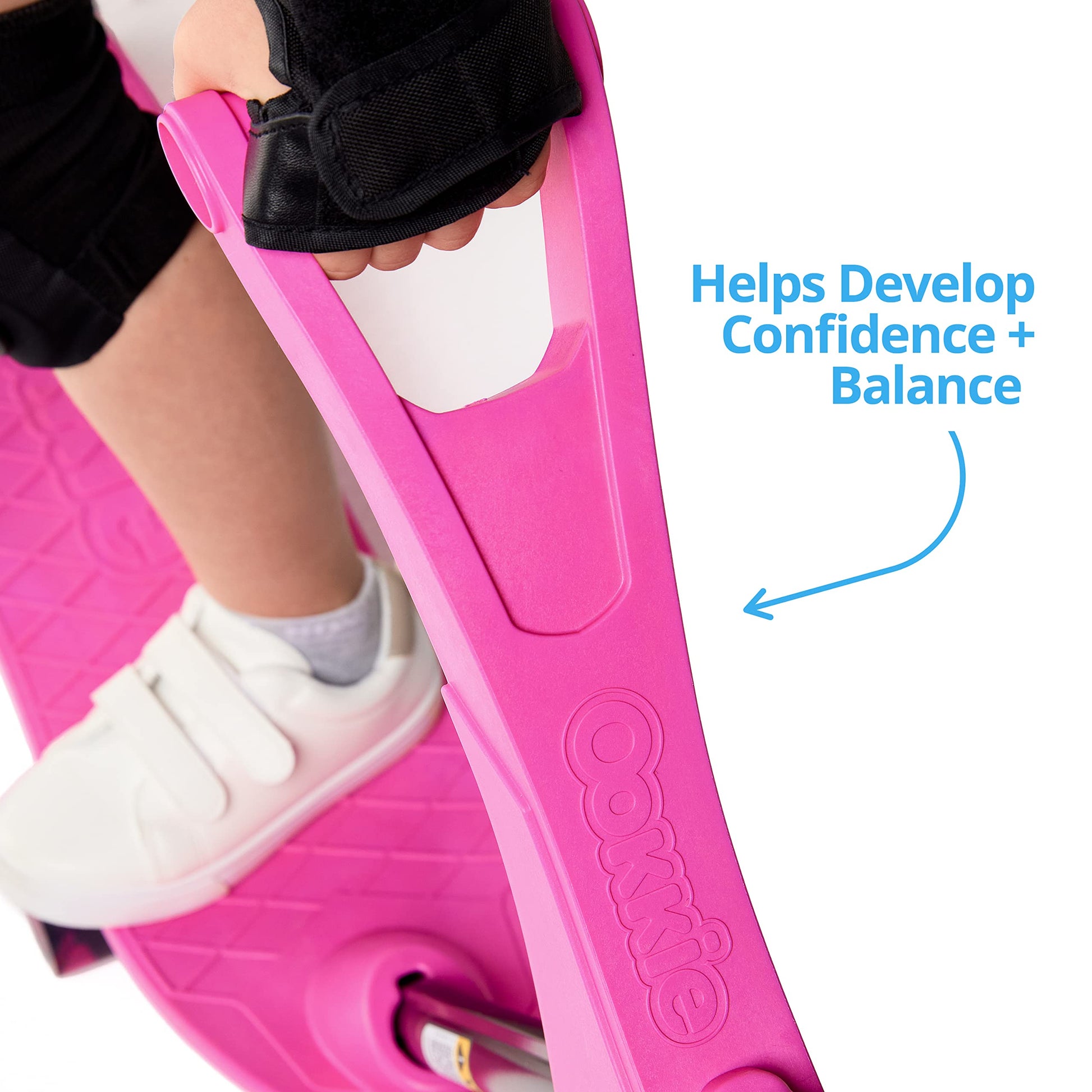 Ookkie Kids Learner Skateboard (Pink)