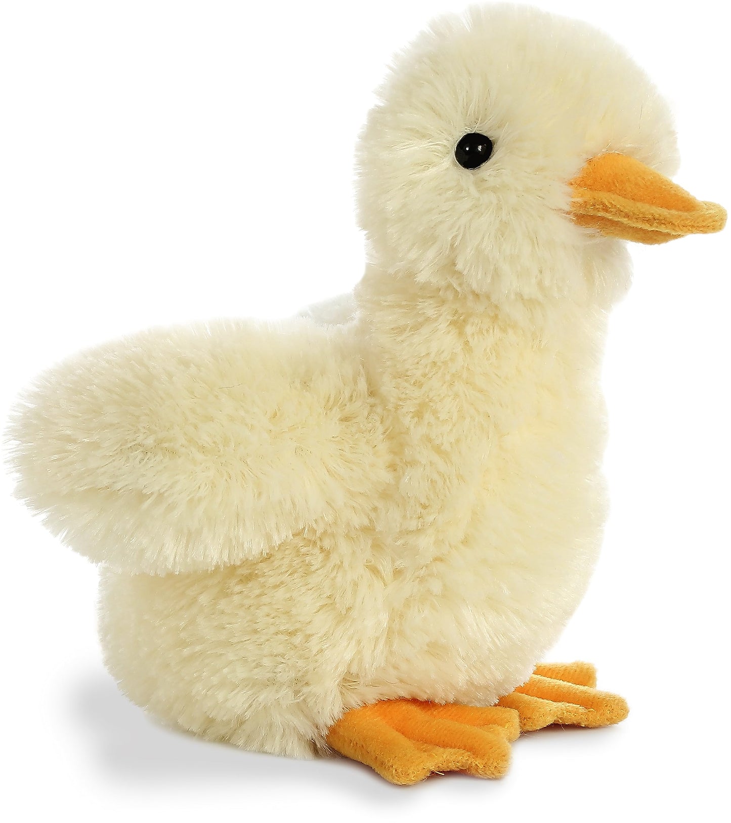 Aurora® Adorable Mini Flopsie™ Duckling Stuffed Animal - Mini Companions Ready for Playful Adventures - for Kids All Ages, Toddlers, Adults,