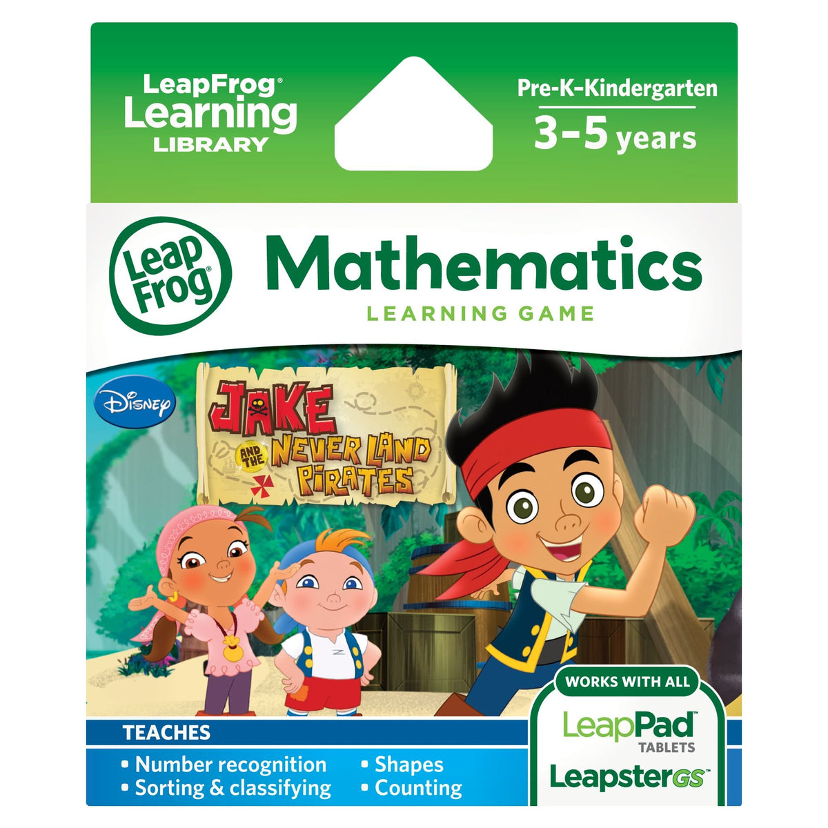 LeapFrog Explorer Learning Game: Jake and The Never Land Pirates