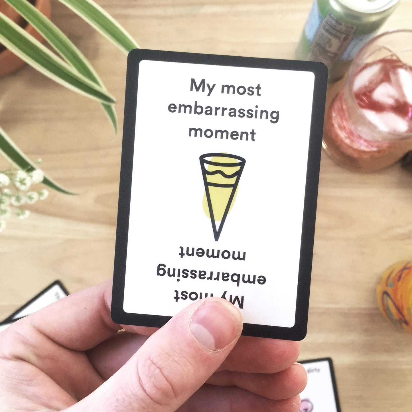 Brain Freeze Party Game - The Hilarious Speak-Before-You-Think Family Card Game for White Elephant Parties, Stocking Stuffers and Board Games Night