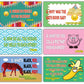 Creanoso Silly and Hilarious Lunch Box Jokes Flashcards for Children (30 Cards x 1 Set) - Lunch Box Note Cards - Funny and Silly Jokes Cards - Premium