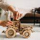 Wood Trick Tractor 3D Wooden Puzzles for Adults to Build