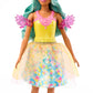 Barbie A Touch of Magic Fashion Doll, Teresa with Fantasy Outfit & Colorful Hair with Comb & Pet Accessories