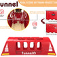 Remote Control Train Set with Light & Sound Tunnel - Battery Operated Bullet Train for Wooden Track, Compatible with Thomas & Brio, Gift for Kids 3-5