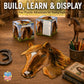 Masterpieces Horse Jigsaw Puzzle - 100 Pieces, Earthy Brown, Portable, for Adults, Enhances Logical Thinking & Problem Solving Skills