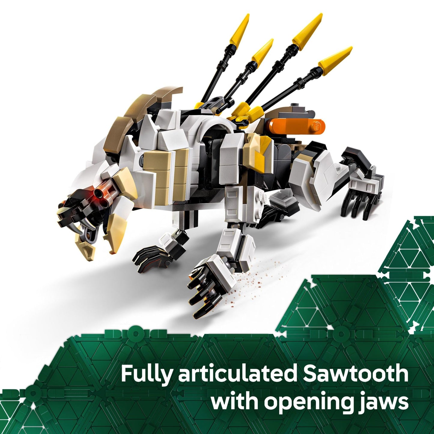LEGO Horizon Adventures Aloy & Varl vs. Shell-Walker & Sawtooth Kids Toy - Building Toy for Boys & Girls, Ages 9+ - Gaming Gift Idea for Horizon Fans