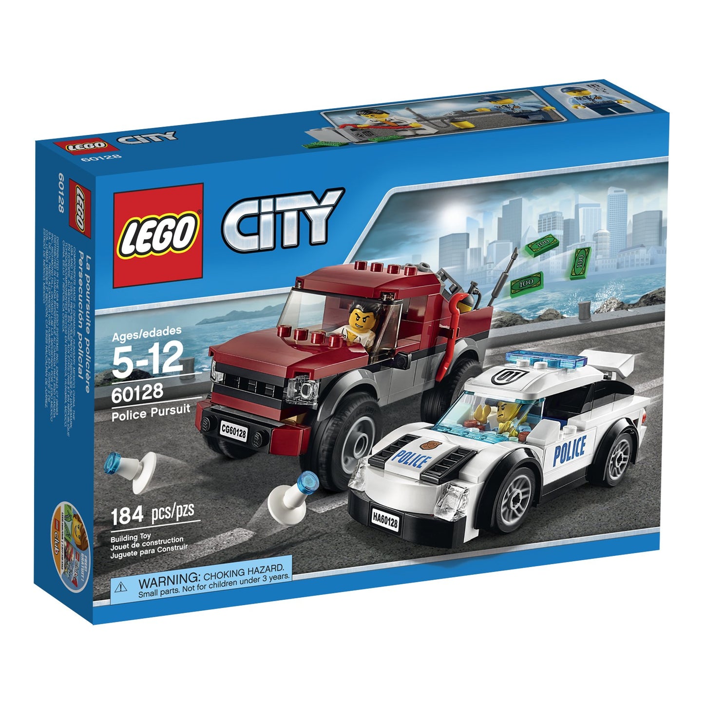 LEGO City Police Police Pursuit Kit (184 Piece)