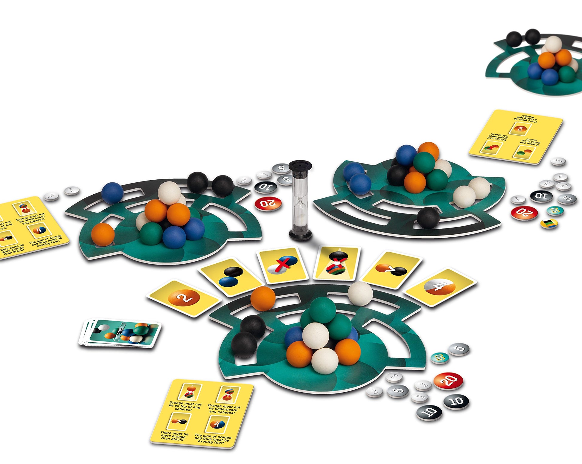 Dimension - A 3D Fast-Paced Puzzle Game from Kosmos | Up to 4 Players, for Fans of Strategy, Quick-Thinking & Logic | Parents' Choice Silver Honor