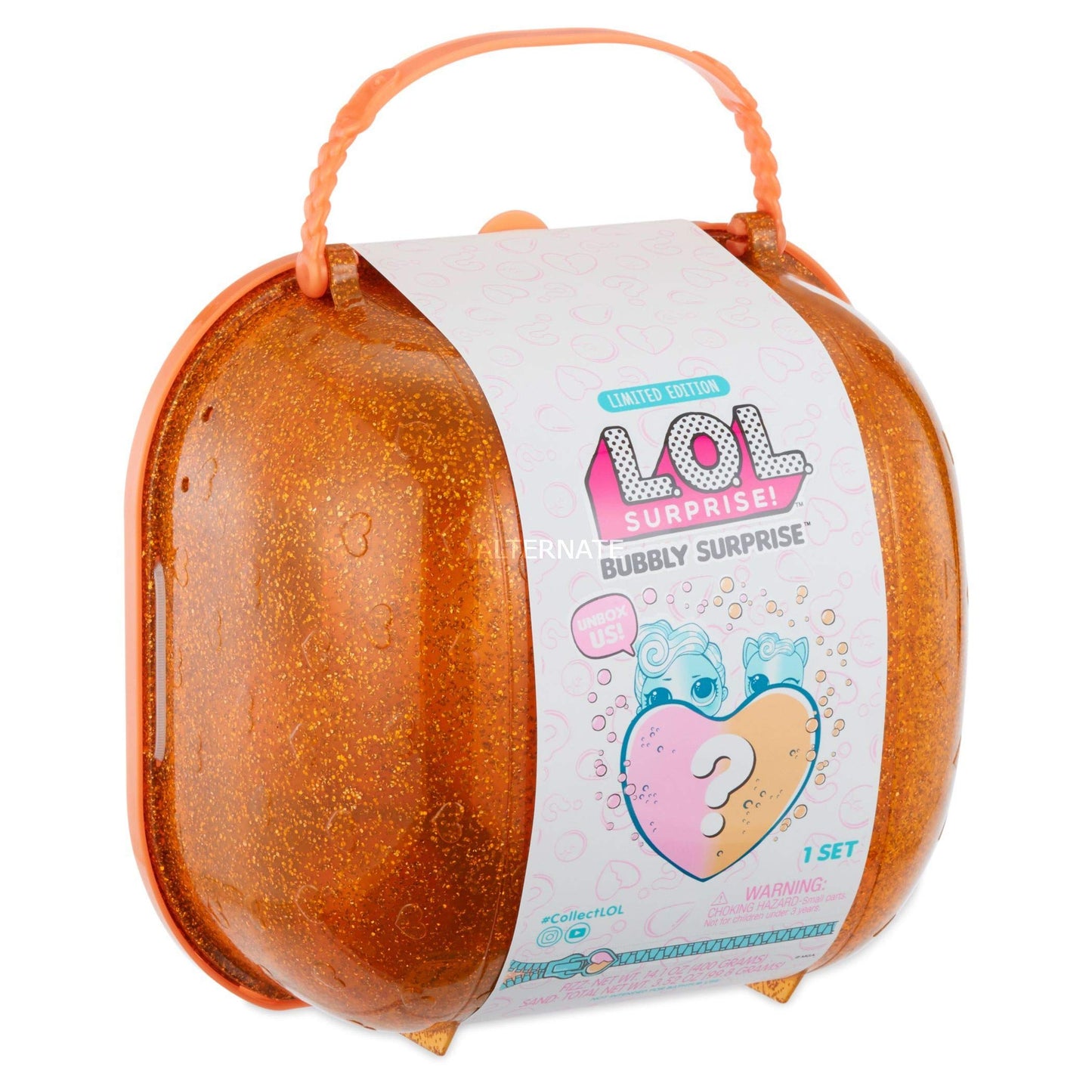 L.O.L. Surprise! Bubbly Surprise (Orange) with Exclusive Doll & Pet