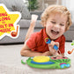 EKids Cocomelon Toy Singalong Boombox with Microphone for Toddlers and Young Children, Built-in Music and Flashing Lights, for Fans of Cocomelon Toys
