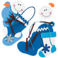 Winter Snowman Stocking Foam Ornament Craft Kit - Crafts for Kids and Fun Home Activities
