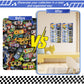 12 Pack Model Car Wall Display Case for 1:64 Packaged Die-Cast Cars