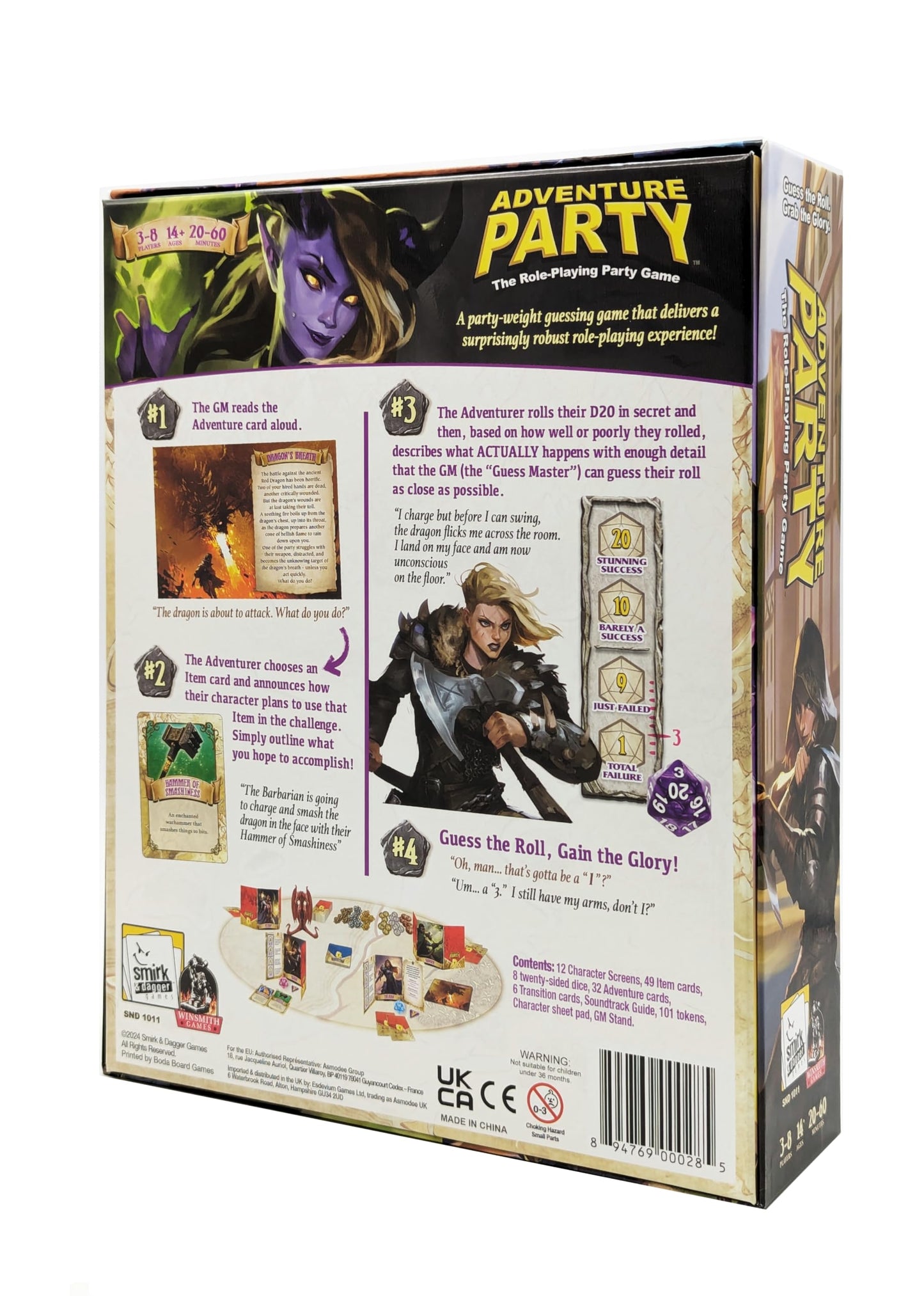 Adventure Party: The Role-Playing Party Game, Blue