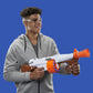 Nerf Fortnite DG Dart Blaster - 15-Dart Rotating Drum, Pump Action, 15 Official Nerf Darts