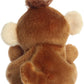 Aurora® Adorable Palm Pals™ Boomer Monkey™ Stuffed Animal - Pocket-Sized Play - Collectable Fun - Brown 5 Inches