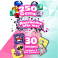 ACTIVITY KINGS ILY DIY 3D Sticker Maker - Arts & Crafts Kit for Kids Ages 6+ | Makes 30 Custom Stickers Fun & Creative Toy Gift for Boys & Girls