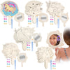 Idiy Paint Your Own Unicorn Mirror Craft Kit for Kids (12 Pack) - 12 Individually Wrapped Wooden Mirrors with Paint Set & Brush for Summer Camp