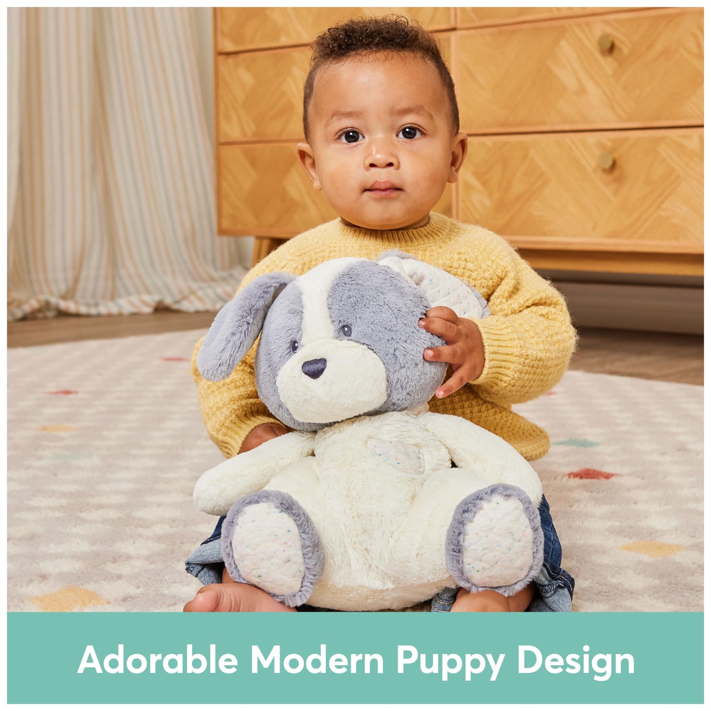 GUND Baby Oh So Snuggly Puppy 12.5-Inch Plush Toy, Ages 0+