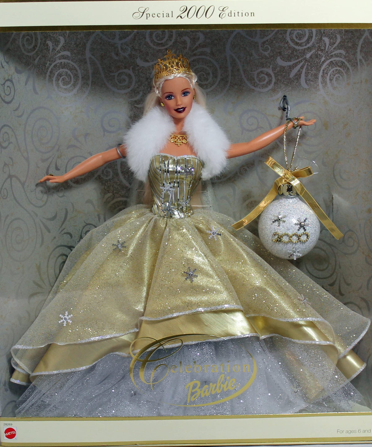 Barbie Celebration Special Edition 2000 Holiday Doll