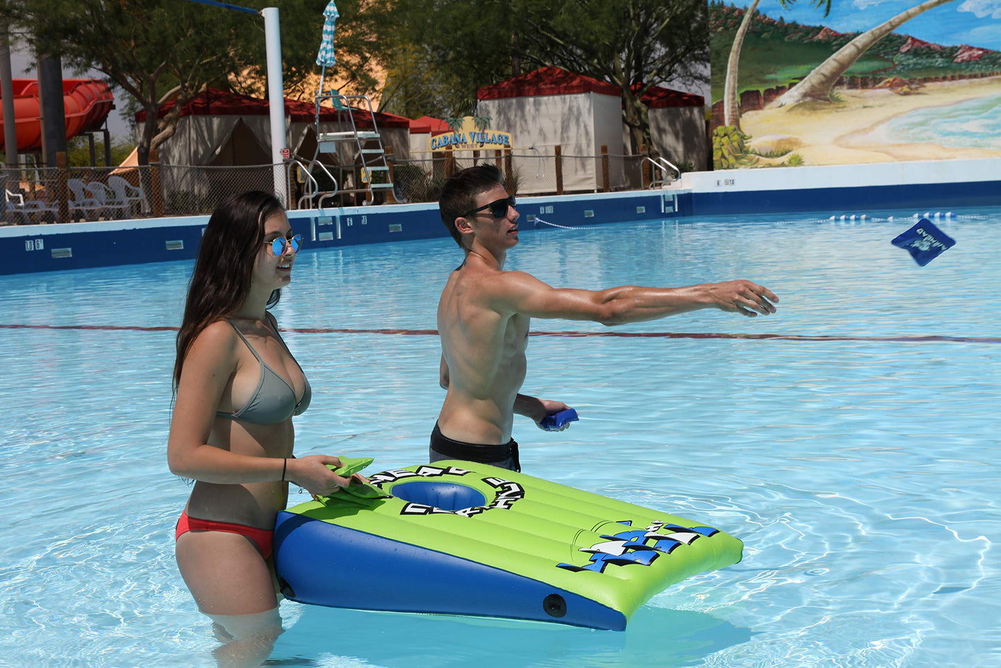 Airhead Lob the Blob Inflatable Pool or Land Cornhole Set 37 in. x 26 in.
